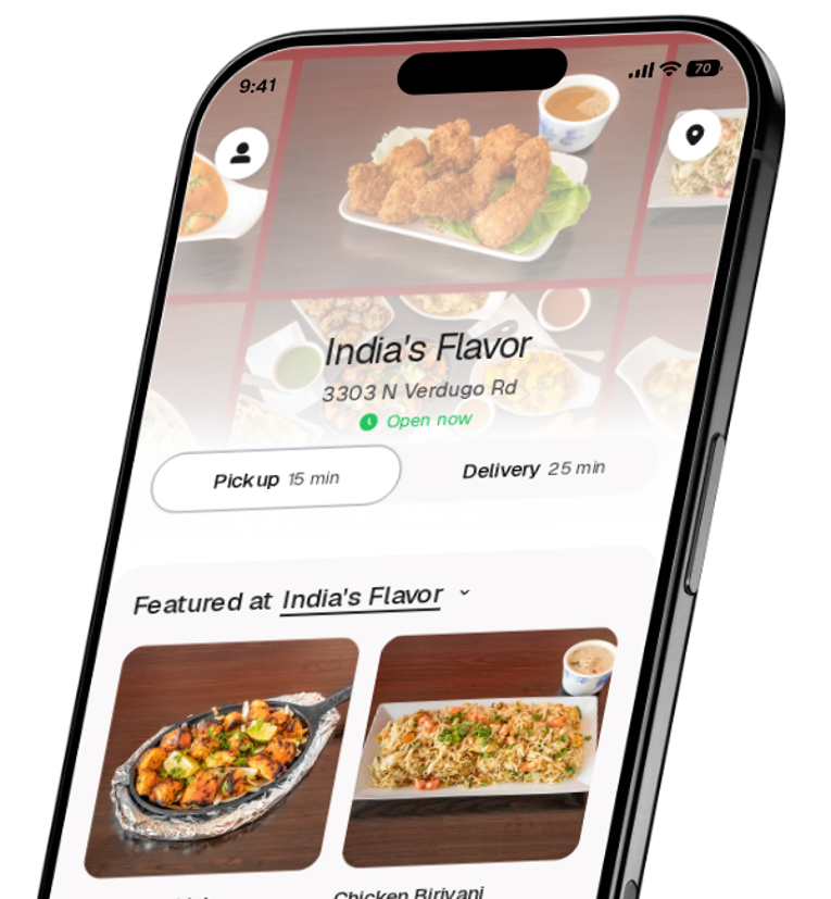 India's Flavor app preview