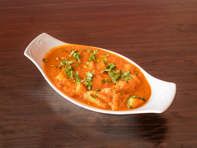Potatoes Vindaloo.