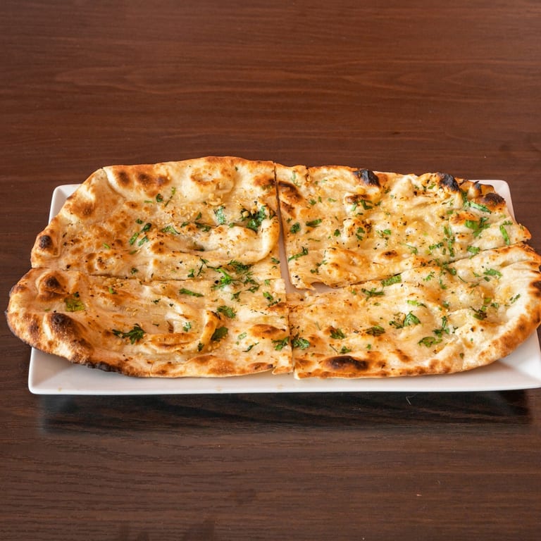 Delicious Garlic Naan and More