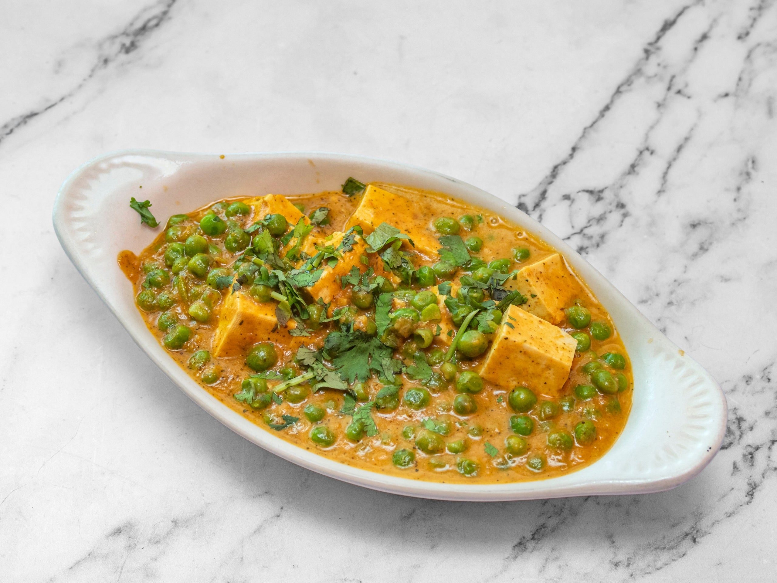 Matar Paneer.