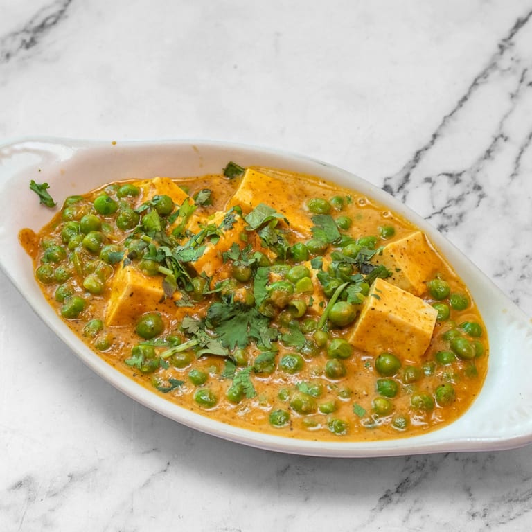 Delicious Matar Paneer Awaits