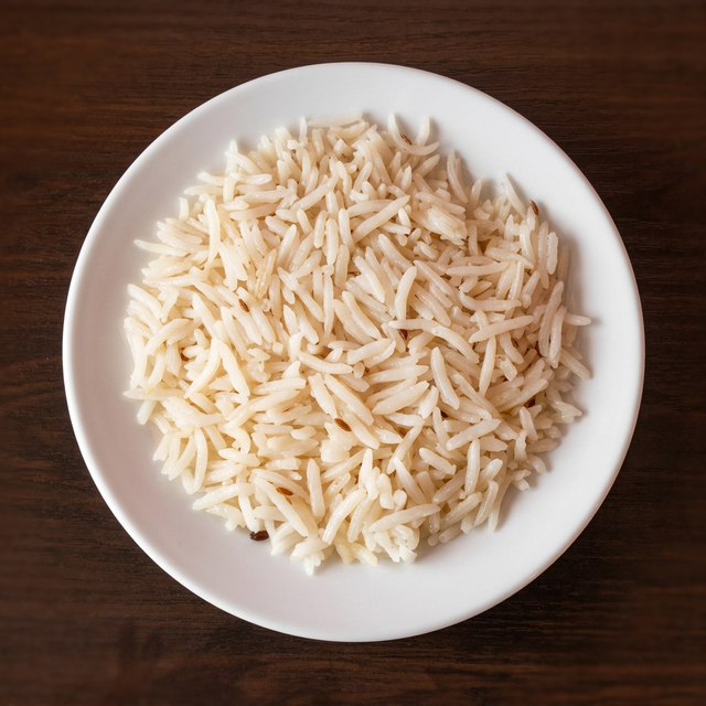 Plain Rice.